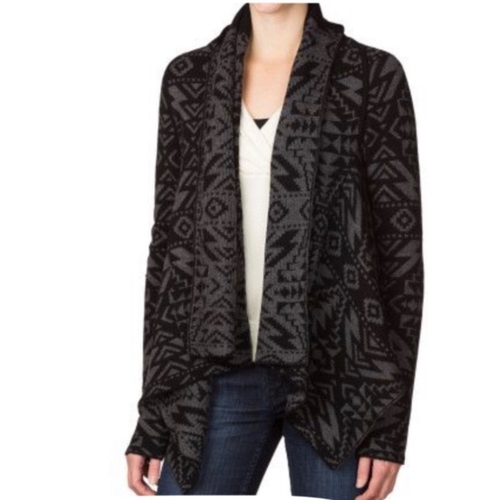 Patagonia Pine Mountain Wrap black and gray size small